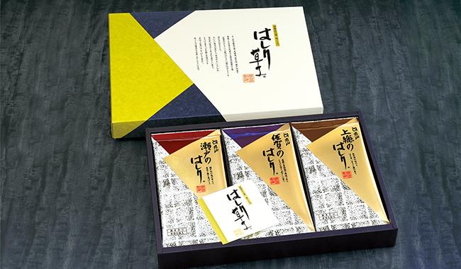 焼・味二缶セット 中（八切 箱入） | 丸山海苔店