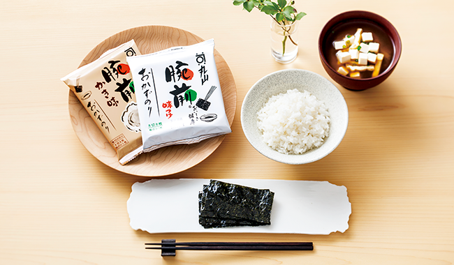焼・味二缶セット 中（八切 箱入） | 丸山海苔店