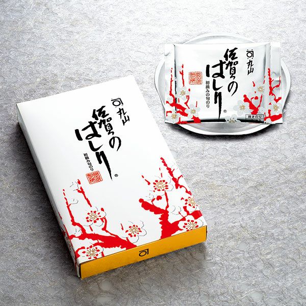 極上 佐賀のはしり（四切5枚×6袋 箱入） | 丸山海苔店
