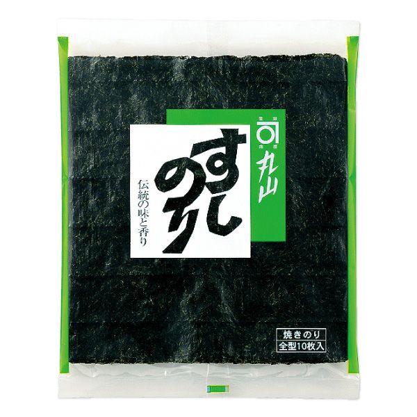 すしのりグリーン（板のり10枚） | 丸山海苔店