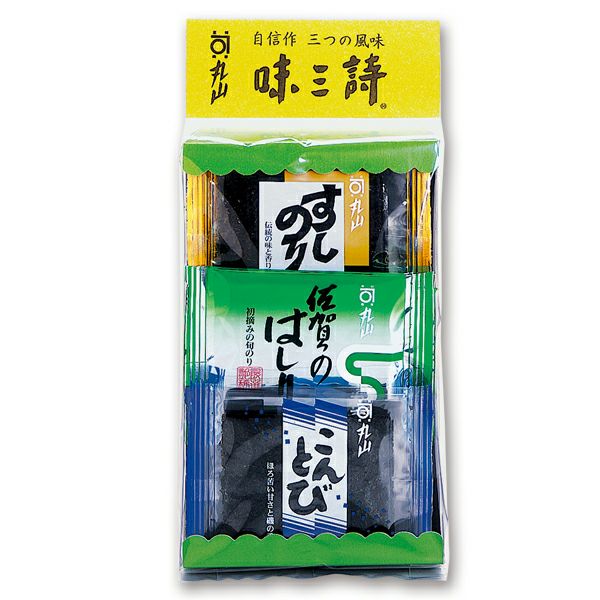 味三詩（四切5枚×12袋） | 丸山海苔店