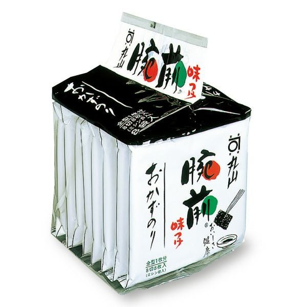 腕前 おかずのり 味付け（八切8枚×8袋） | 丸山海苔店