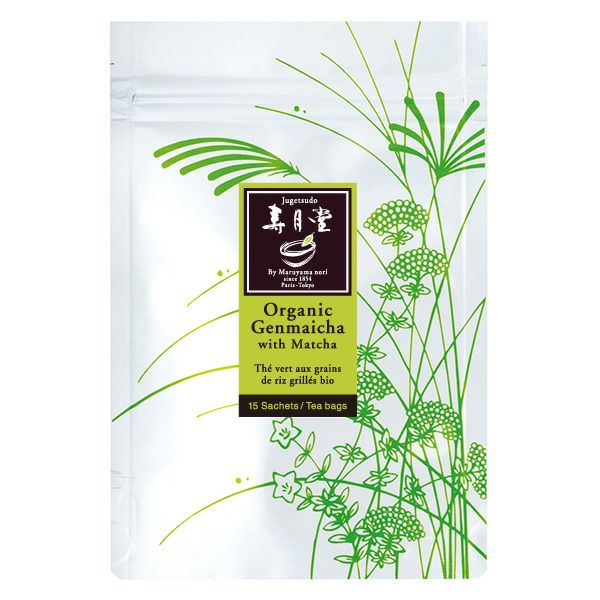 有機玄米茶 抹茶入り ティーバッグ （2g×15袋） | 丸山海苔店