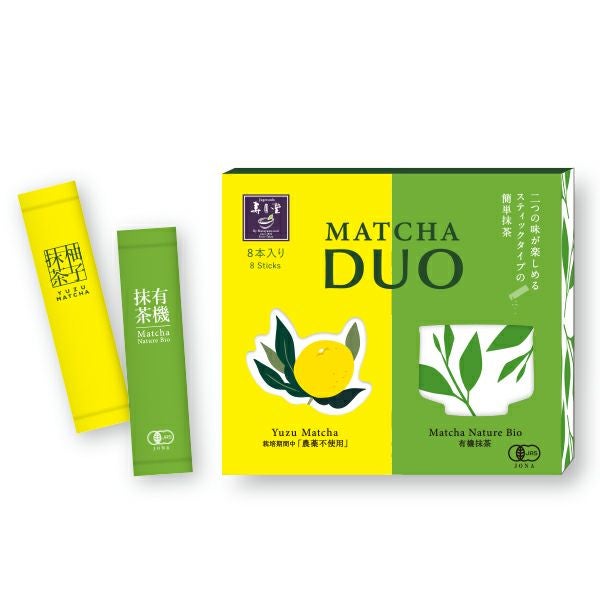 MATCHA DUO （有機抹茶・柚子抹茶） | 丸山海苔店