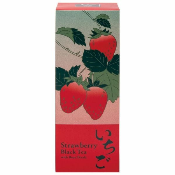 いちご和紅茶 ローズ花びら入り（40g缶 箱入） | 丸山海苔店